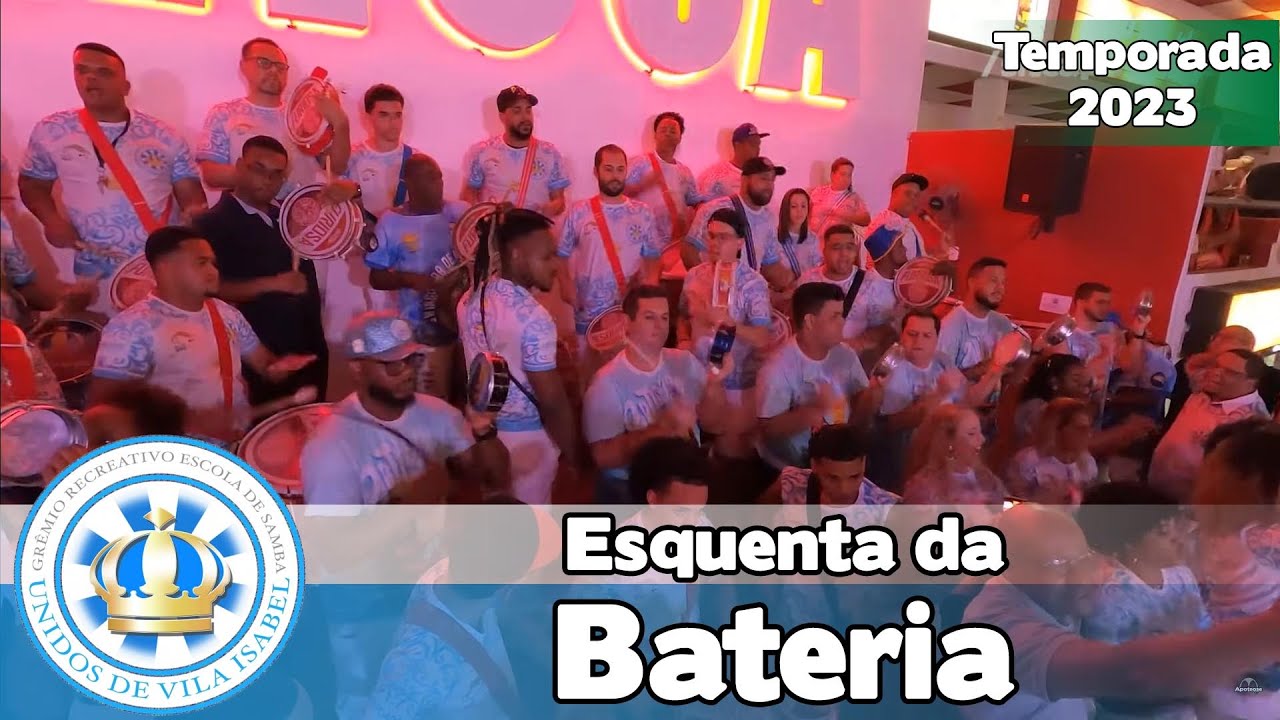 Vila Isabel 2023 | Esquenta da Bateria e Sambas Exaltação |  Ao vivo no Salgueiro Convida #SC23