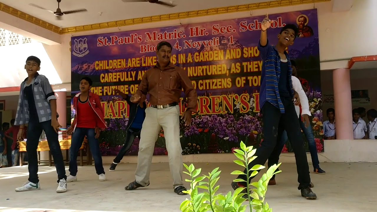 St. Paul's school Neyveli. Children's day programme