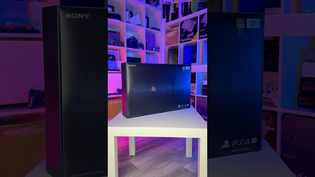 Unpacking Sony PlayStation 4 Pro 500 Million Limited Edition 😍 #playstation #gaming #ps4 #ps4pro