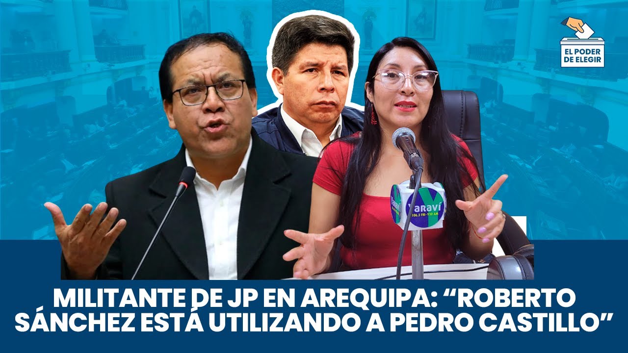 Militante de JP en Arequipa: 