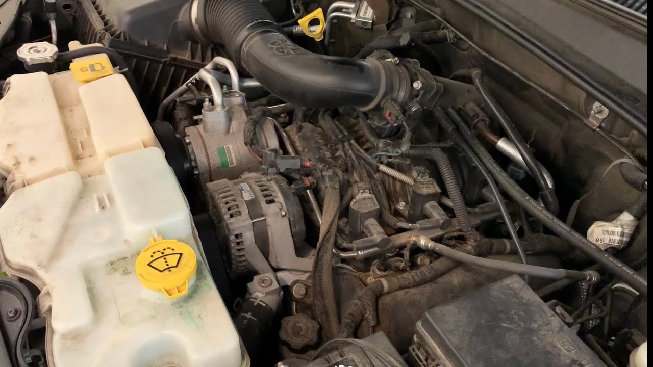 Замена генератора на Jeep Liberty 2012 года