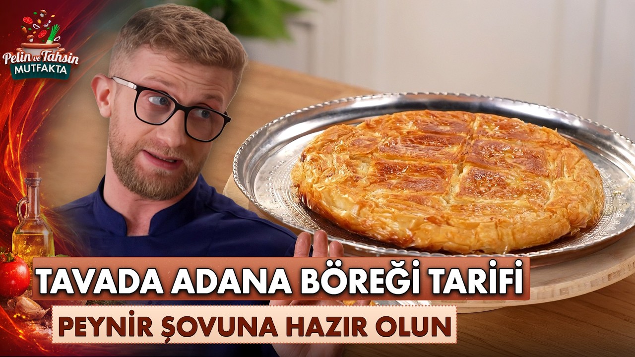 Bol Peynirli Efsane Lezzetli Tavada Adana Böreği Tarifi 🧀 | Pelin ve Tahsin Mutfakta
