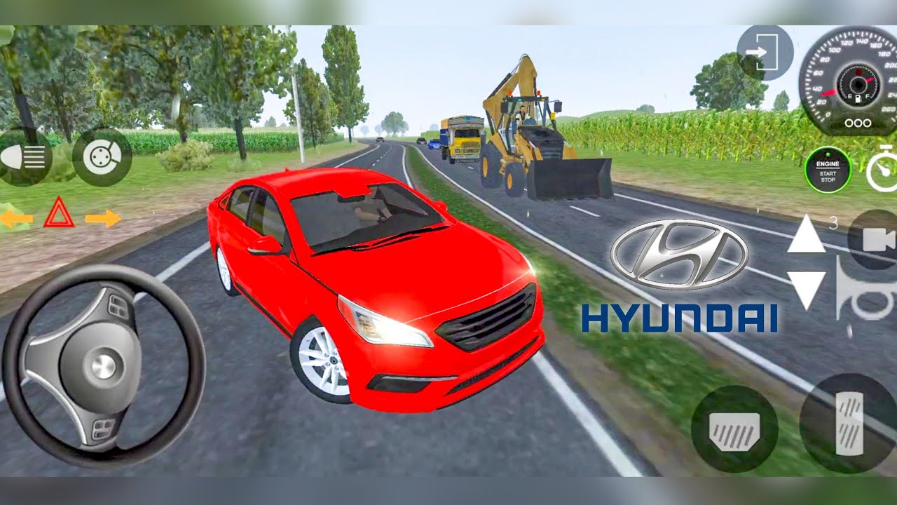 Indian Cars Simulator 3D - Hyundai Sonata Driving - Car Games Android Gameplay