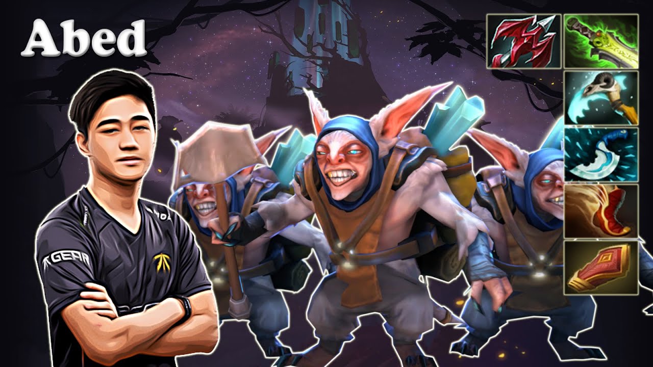 Abed - Meepo Midlane | Dota 2 7.29d Gameplay
