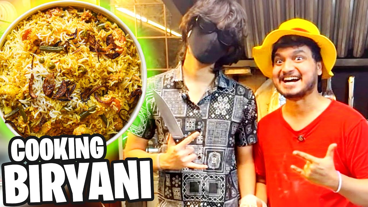 Bachelors cooking biryani gone crazy - Cooking with Ezio18rip & @DREAM BOY(Food Vlog IRL)