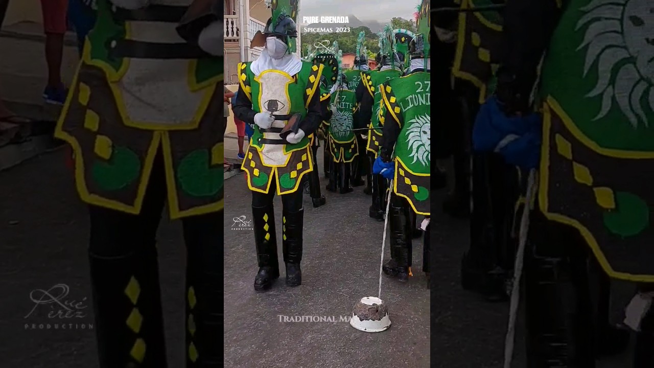 SpiceMas 2023 - Victoria Vieux Corp  - Traditional Mas #puregrenada #iamqueperez #greenz