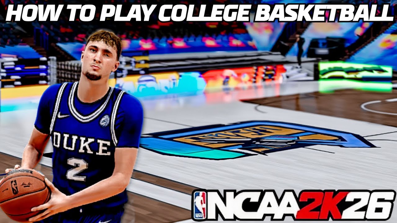 NBA 2K26 - How To Play College Basketball (NCAA 2K26)