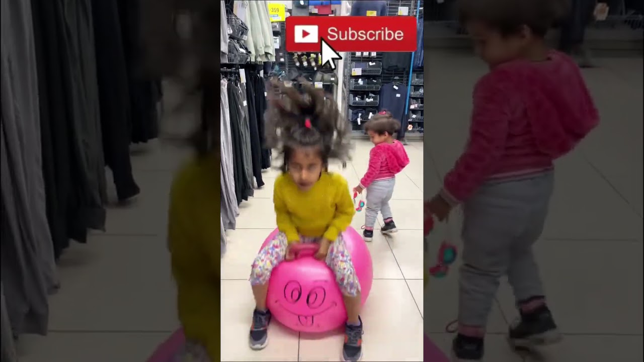Jumping on Bouncing Ball 🏀🤩🤩🤣🤣🔥🔥 