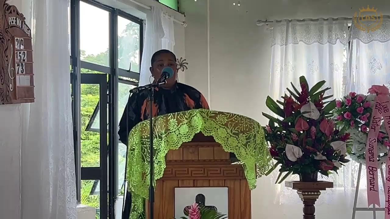 Funeral Service - Sunema Elisara