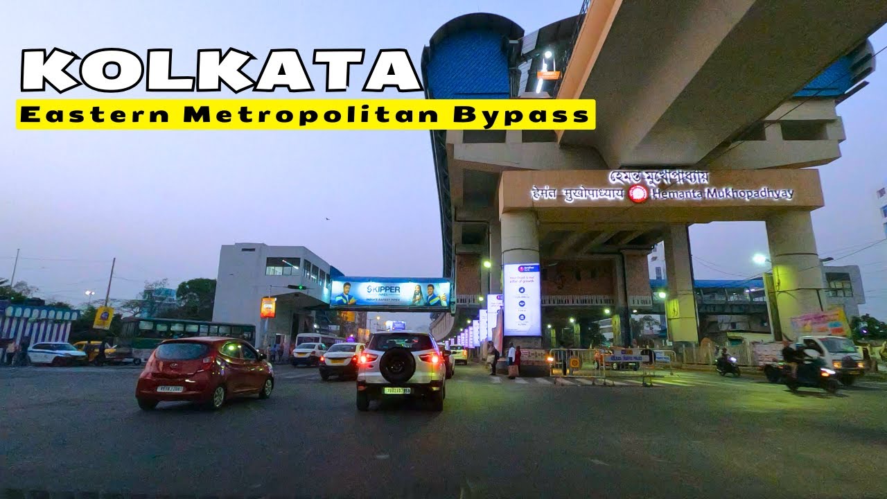 Eastern Metropolitan Bypass, Kolkata, India | Drive