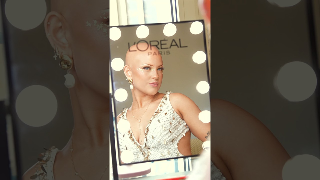 Taking off my wig on the RED CARPET for my Alopecia women out there🫶🏻