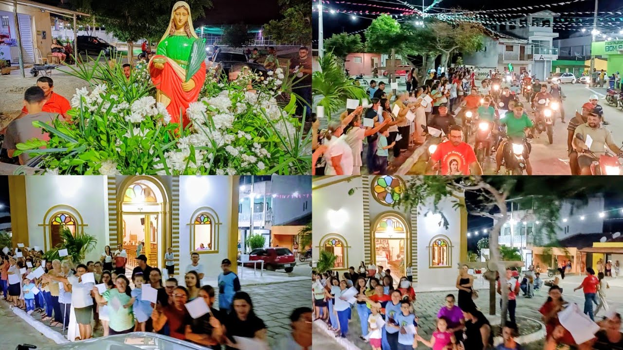 INÍCIO DAS FESTIVIDADES DE SANTA LUZIA, NO DISTRITO DE MORORÓ. 