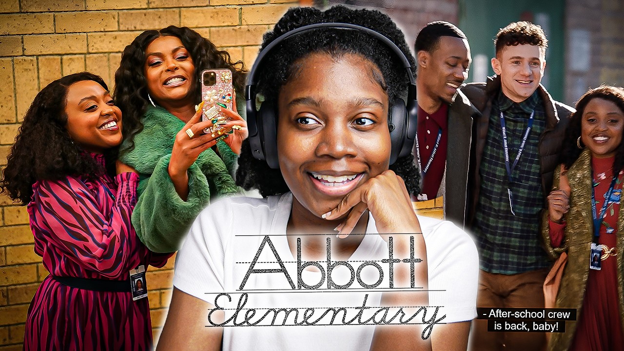 First time watching ABBOTT ELEMENTARY and this is my new comfort show