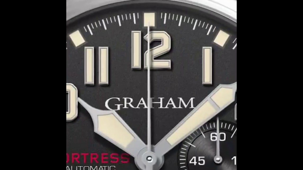 Graham - NEW Fortress Chronofighter Limited Edition l Jura Watches