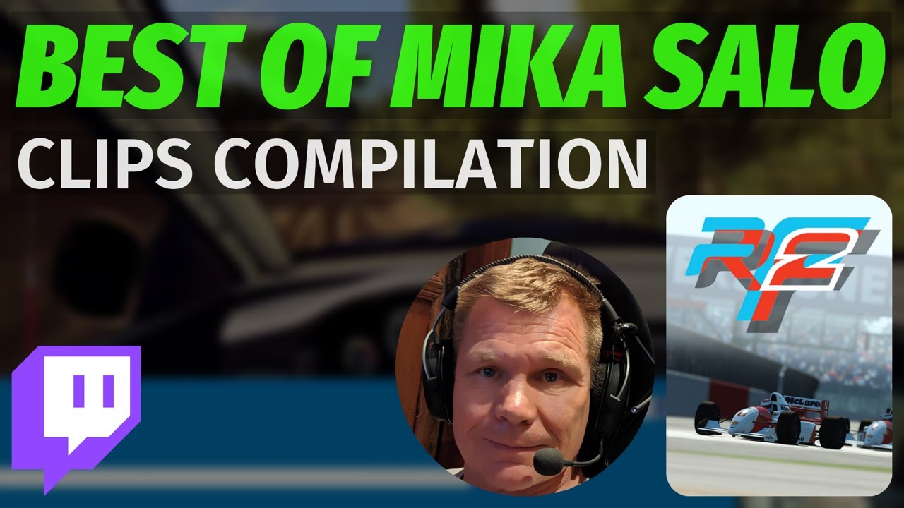 MIKA SALO goes Simracing - ALL TIME Best Clips! #1