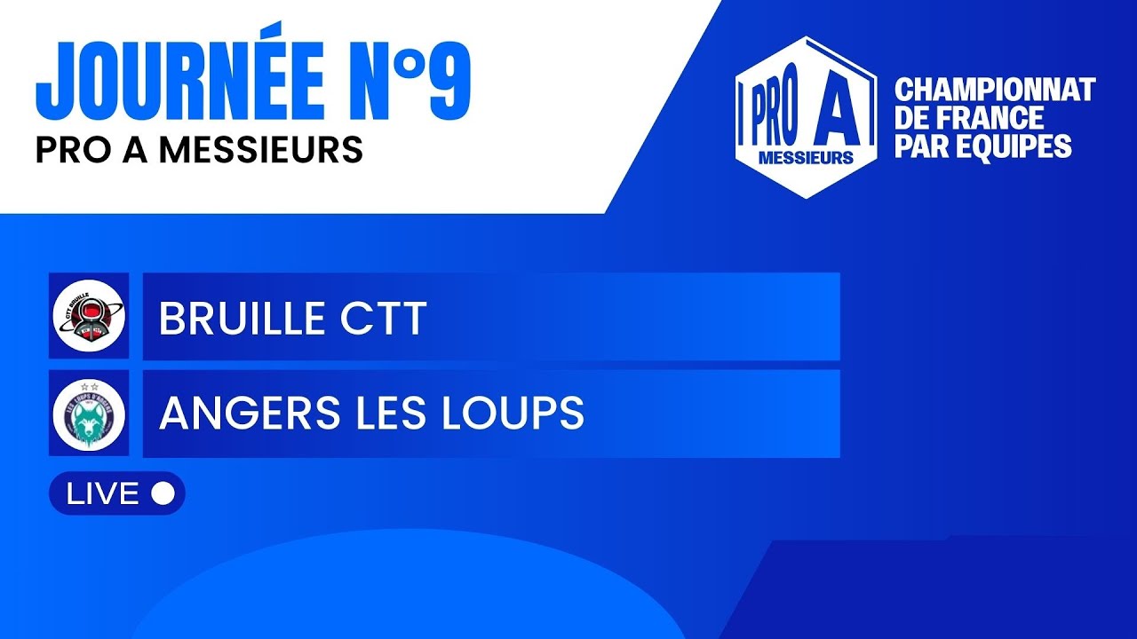 PRO A MESSIEURS | J10 | BRUILLE CTT vs ANGERS
