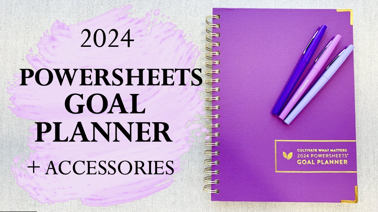 POWERSHEETS 2024 + ACCESSORIES + 10% OFF