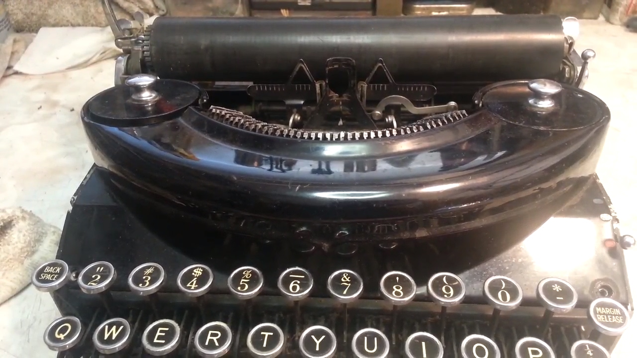 Underwood Remington Noiseless Typewriter Typeface Type Slug Font Cleaning Rework Repair