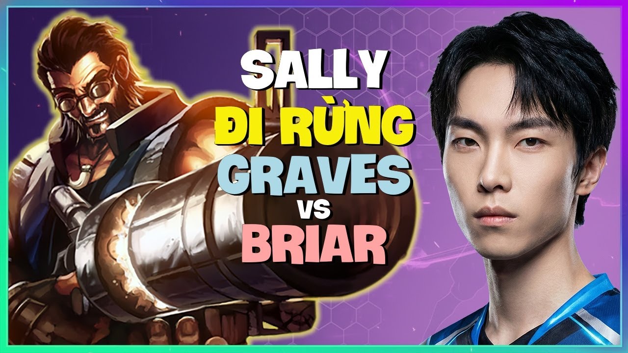 Sally phô diễn kỹ năng Graves Thách Đấu với những pha xử lý outplay khét lẹt Vietsub