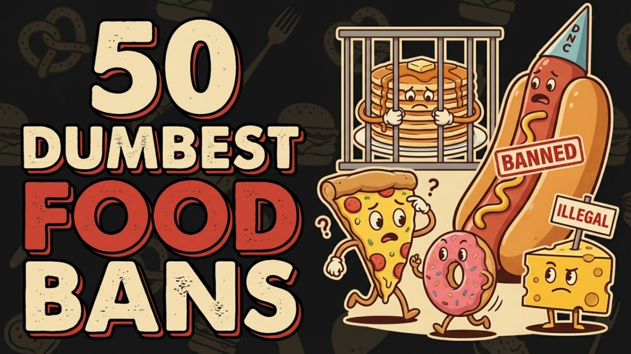 50 Dumbest Food Laws That Turn Snacks Into Legal Trouble
