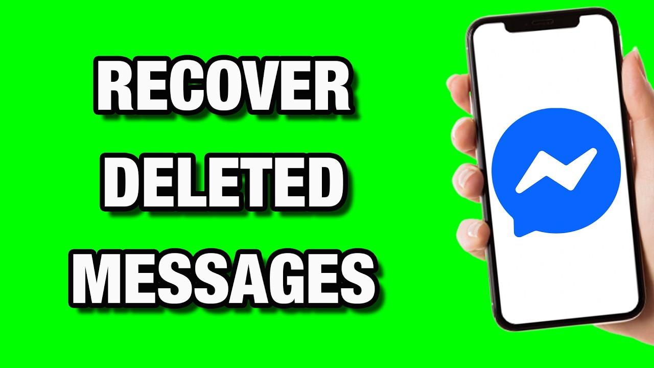 How to Recover Deleted Messages on Messenger (Quick & Easy)