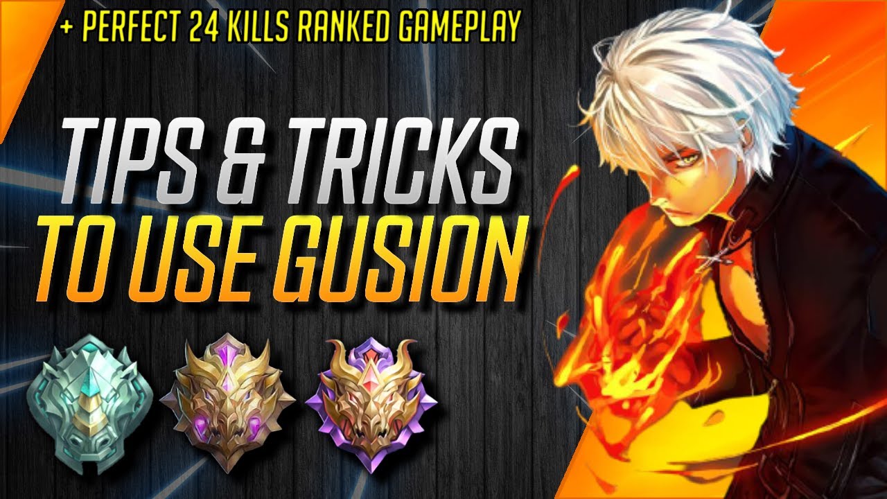 PERFECT GUIDES FOR GUSION | TIPS AND TRICKS GUSION | TUTORIAL GUSION 2021 | GUSION GAMEPLAY - MLBB