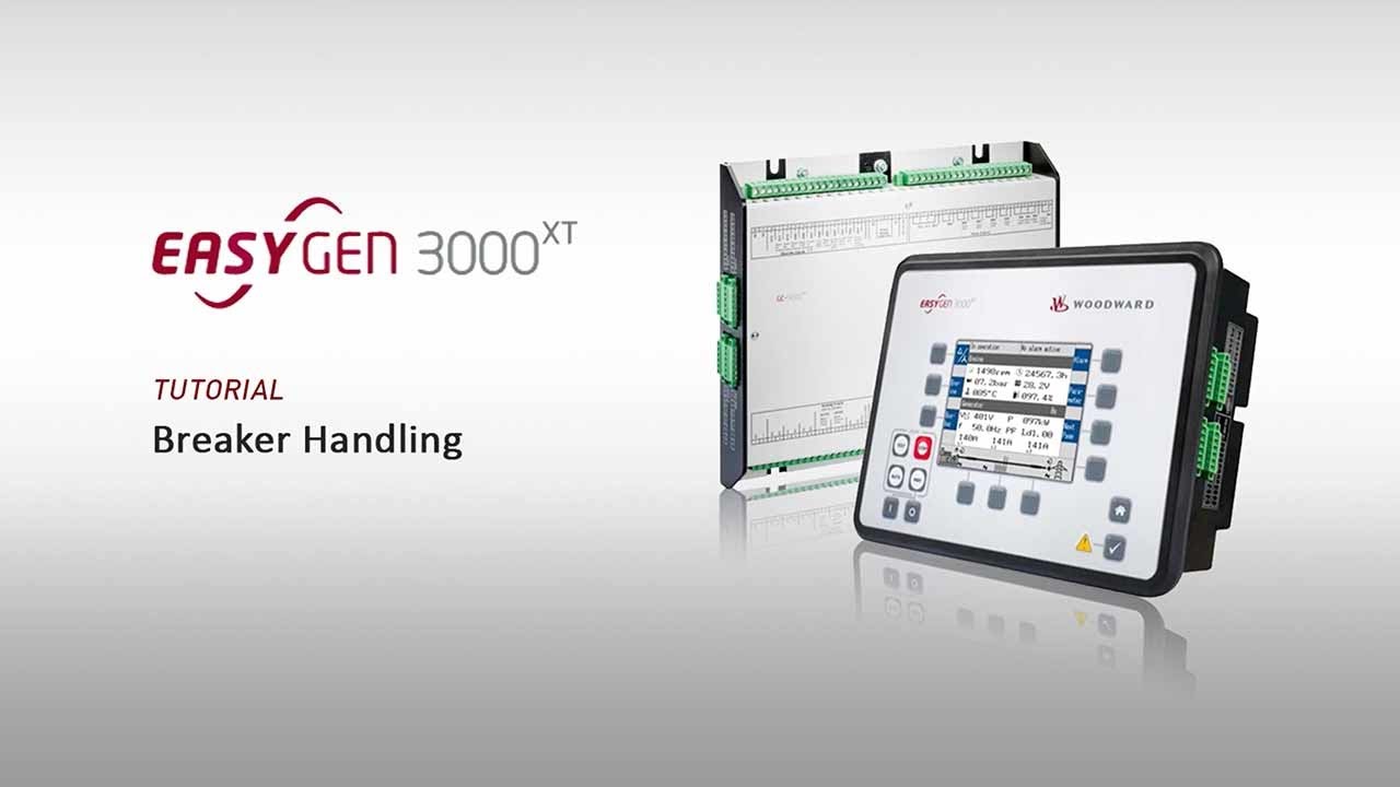 Woodward easygen3000XT: Breaker Handling
