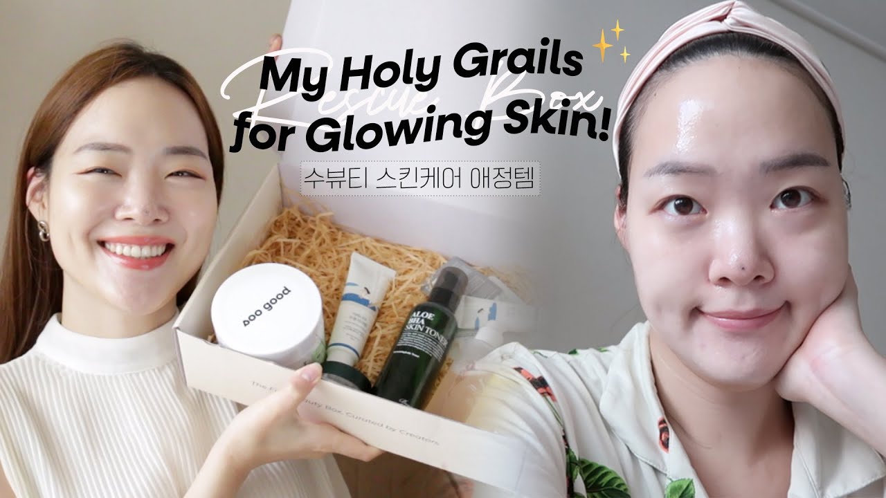 My Holy Grails for Glowing Skin! with Bazzaal