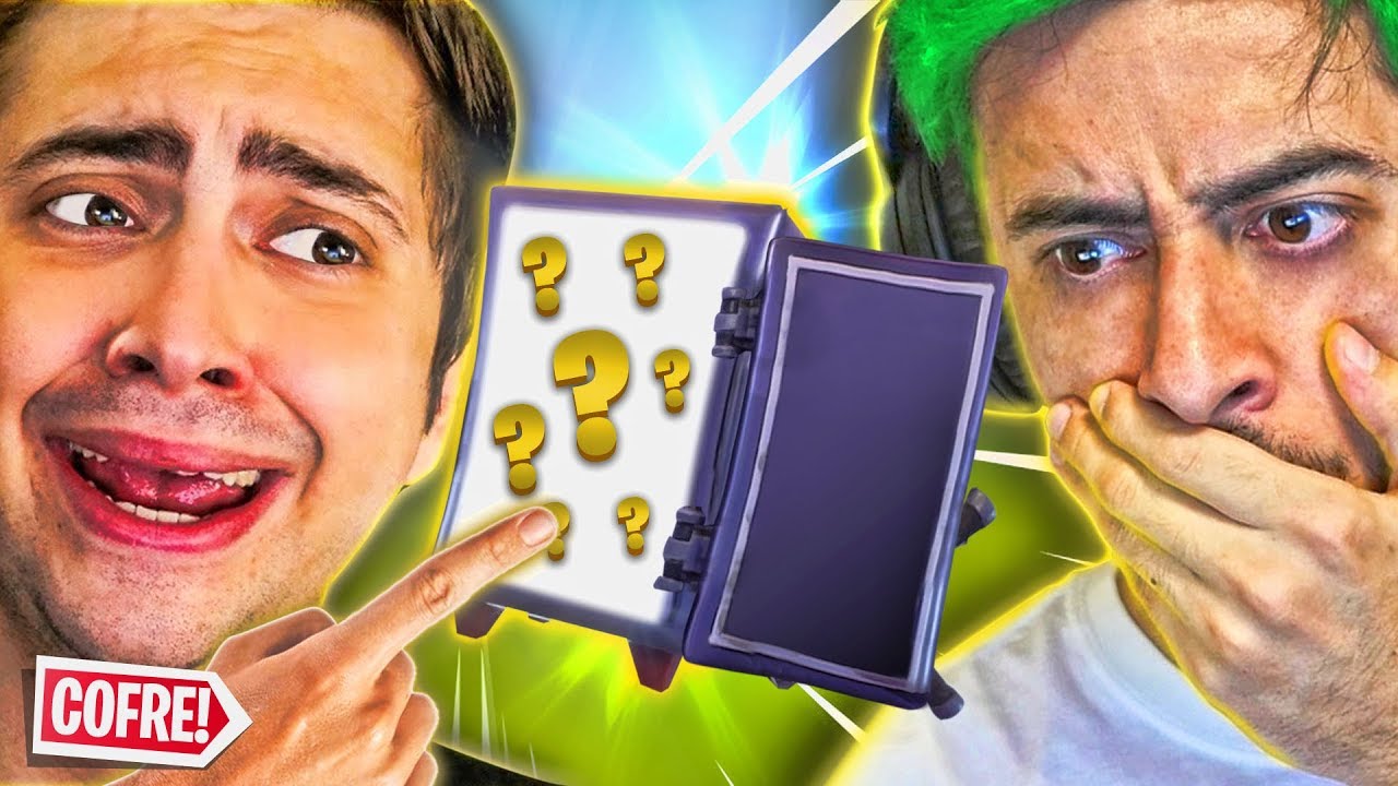 O ALAN DESCOBRIU O QUE TINHA NO COFRE! - Fortnite ft. Alanzoka