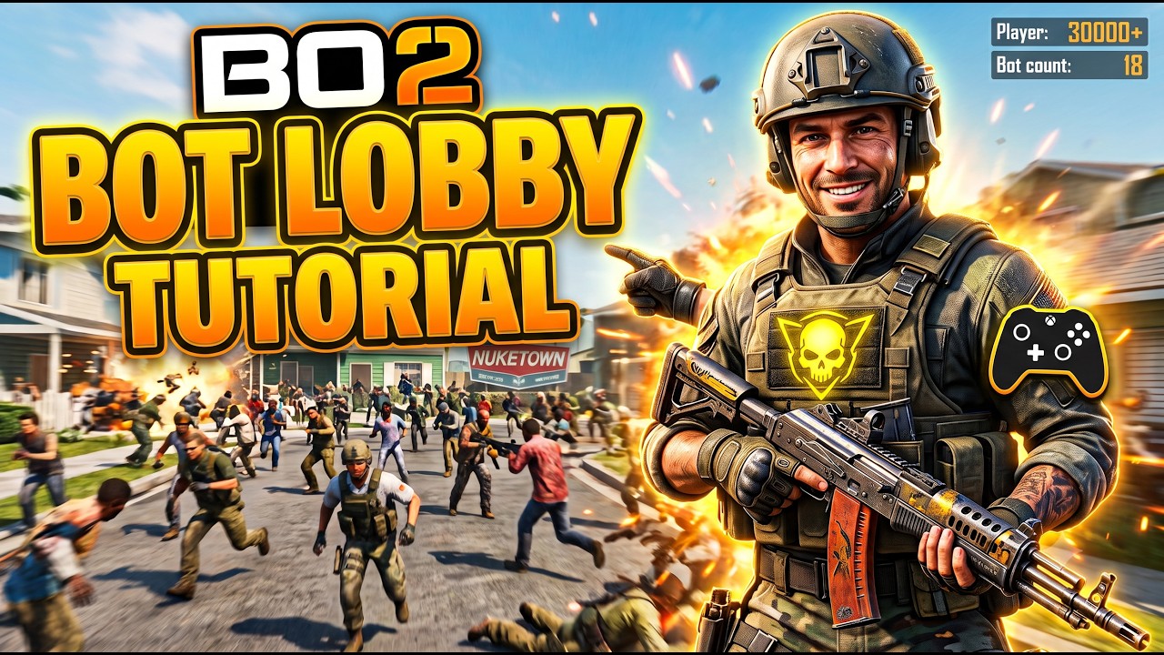 BO2 BOT LOBBY TUTORIAL! (NOT PATCHED) DEUTSCH/GERMAN 