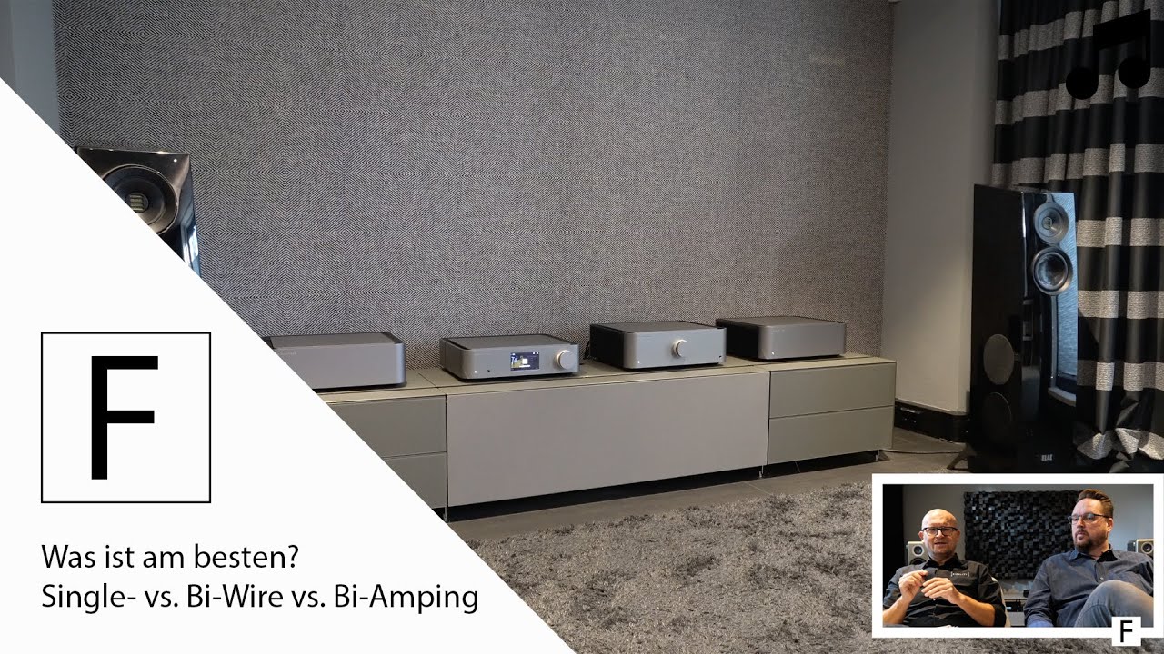 Dreifache Power = besserer Sound? - Vergleich Bi-Amping vs. Single Wire vs. Bi-Wire!