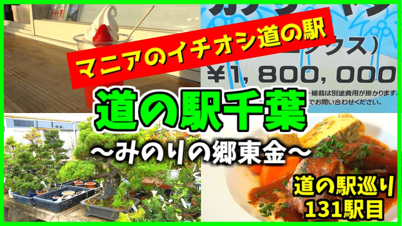 【道の駅みのりの郷東金】絶対に行きたい道の駅NO.1！絶品ランチに千葉土産！マニアが徹底紹介してみた【貴重映像】