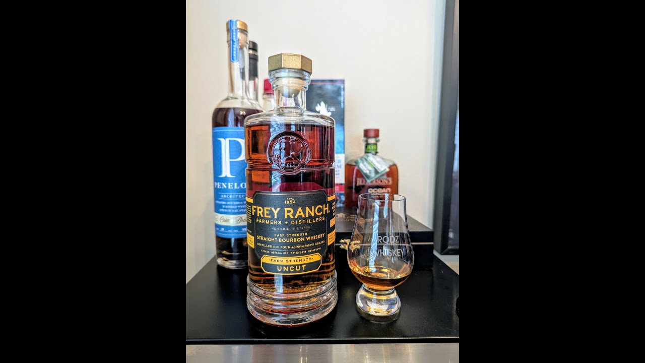 Frey Ranch Farm Strength Uncut Bourbon (123.88 Proof) HOT? SWEET? SMOOTH? WHISKEY REVIEW