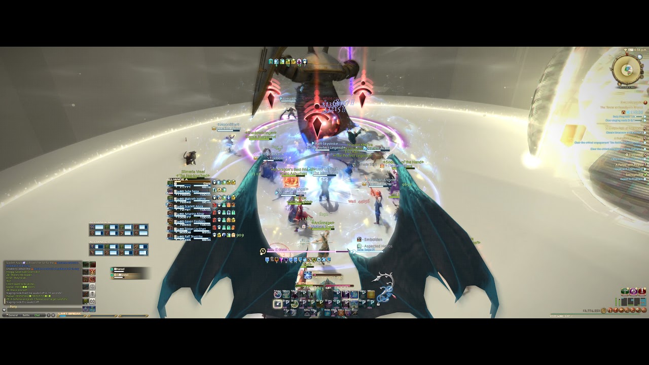 The Tower at Paradigm's Breach - FFXIV Shadowbringers - Alliance Raid #3 (Nier Raid)