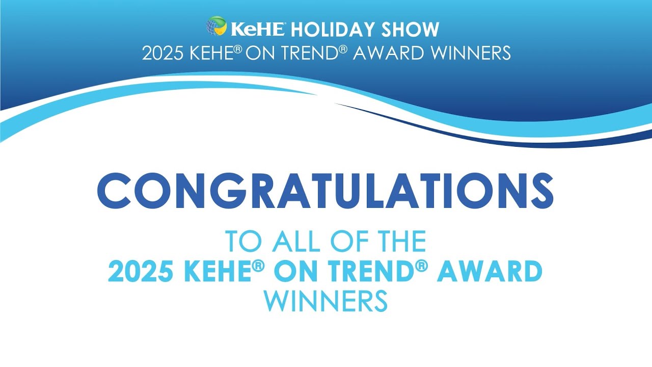 2025 KeHE Holiday Show On Trend® Award Winners