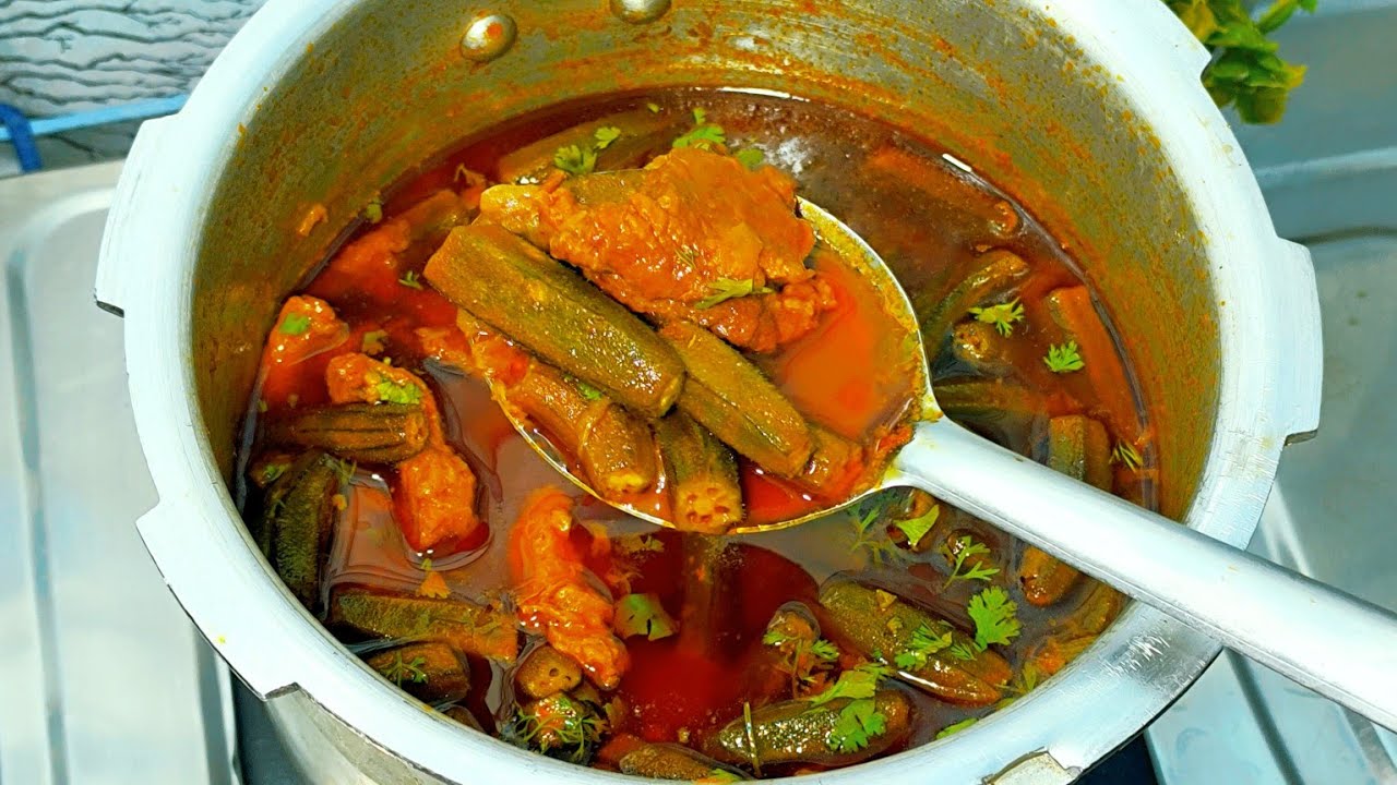 Bhindi Gosht Recipe/