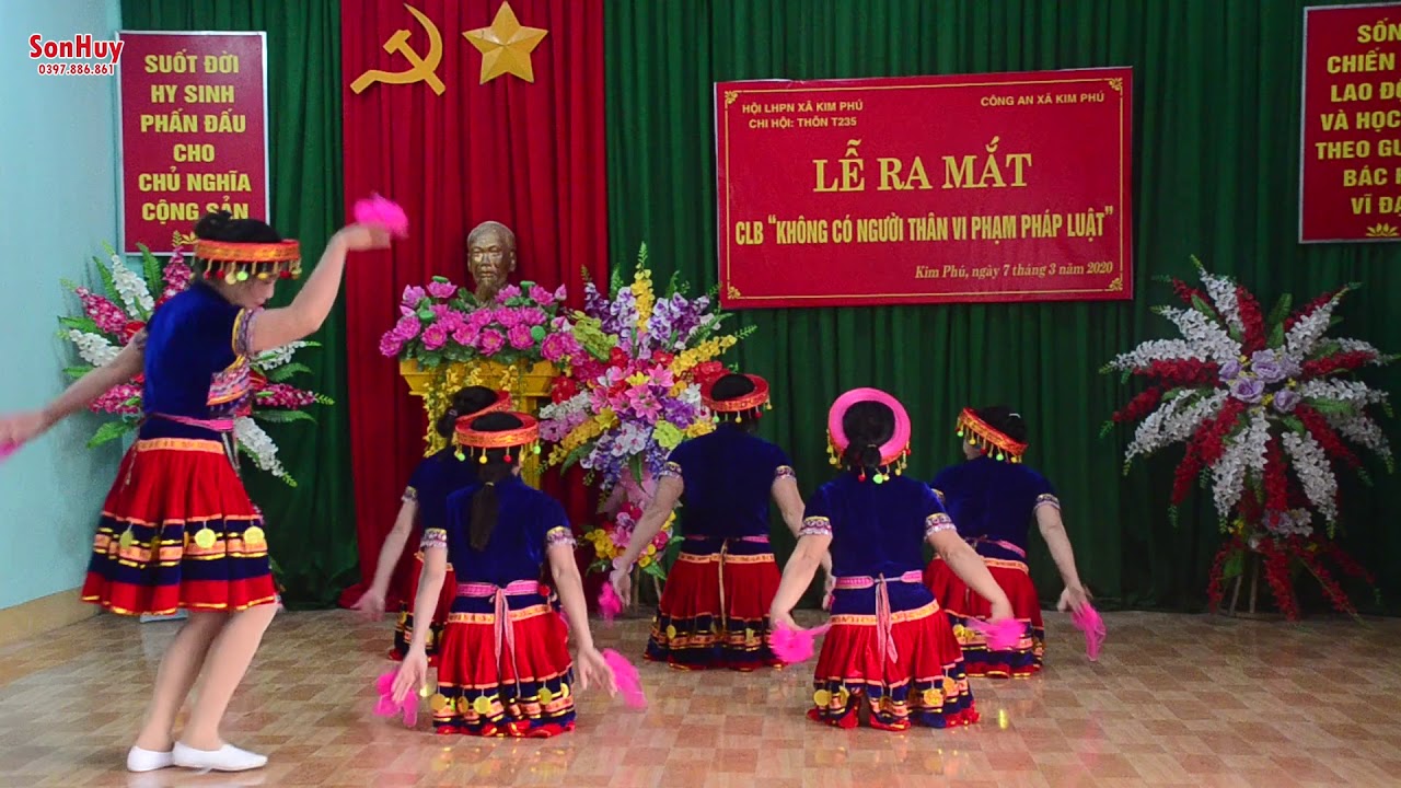Múa - Vui sao bản mình ơi - tốp múa PN thôn T235    2020