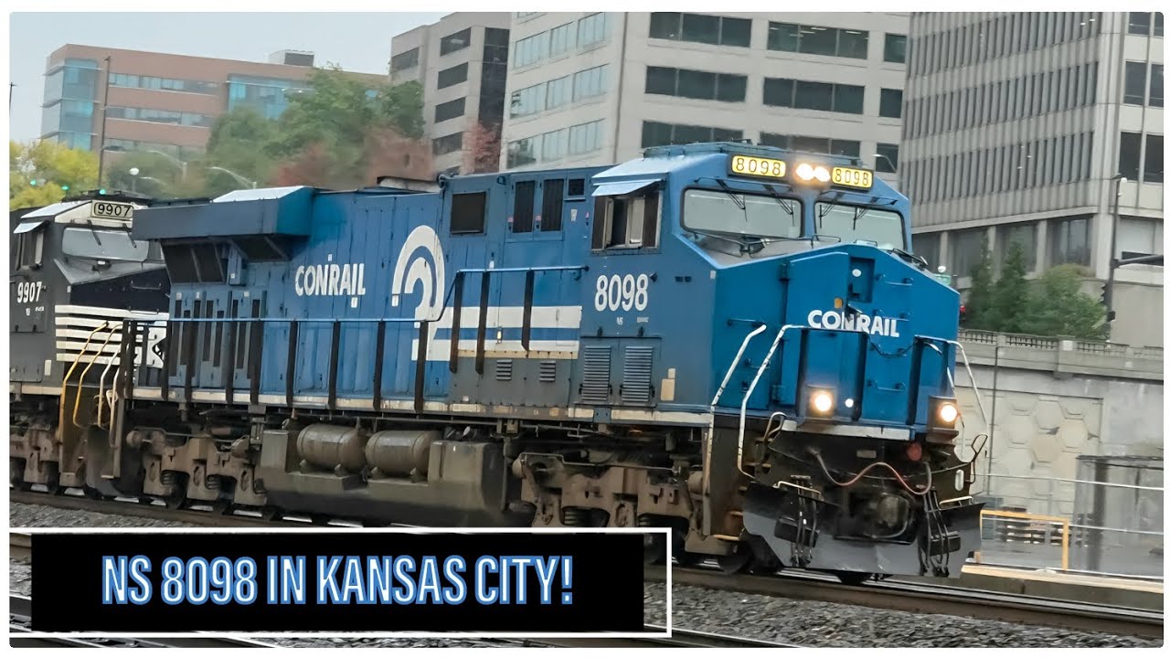 [HD] CONRAIL HERITAGE UNIT ARRIVES AT KANSAS CITY! + RAILFANNING SANTA FE JUNCTION & ARGENTINE!  