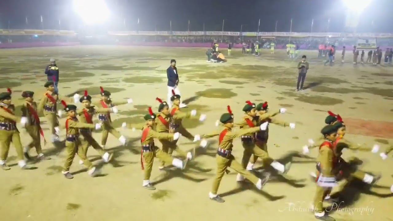 AMAB INTERNATIONAL SCHOOL  NCC Parade at Murajhar  Ground