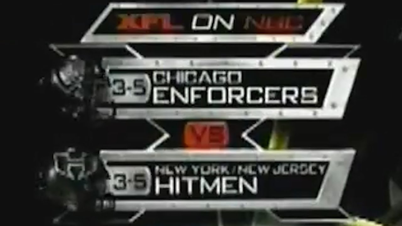 XFL 2001 - Week 9, Game 1 - Chicago Enforcers at NY/NJ Hitmen