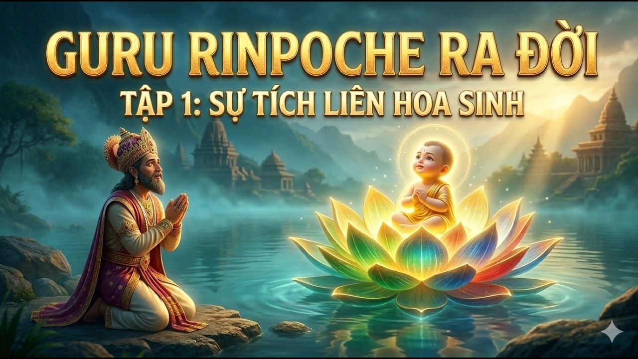 Sự Tích Liên Hoa Sinh - Guru Rinpoche Ra Đời: Phép Lạ Hồ Đản Sanh & Đôi Mắt Của Vua Mù