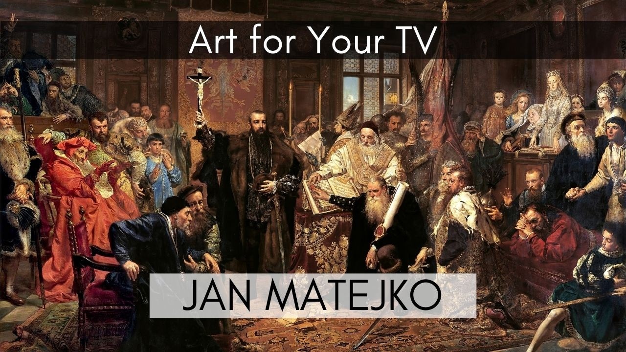 Jan Matejko Art Collection for your TV | Virtual Art Gallery | 2 Hr | 4K Ultra HD