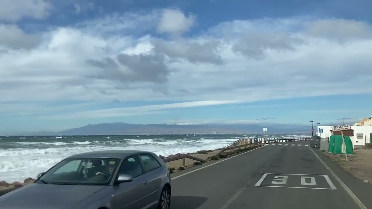 A Rough Sea Near Cabo de Rata
