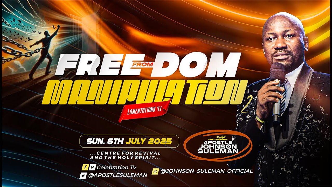 Full Message! FREEDOM FROM MANIPULATION (Part 2) By Apostle Johnson Suleman || Sun. 6th July, 2025