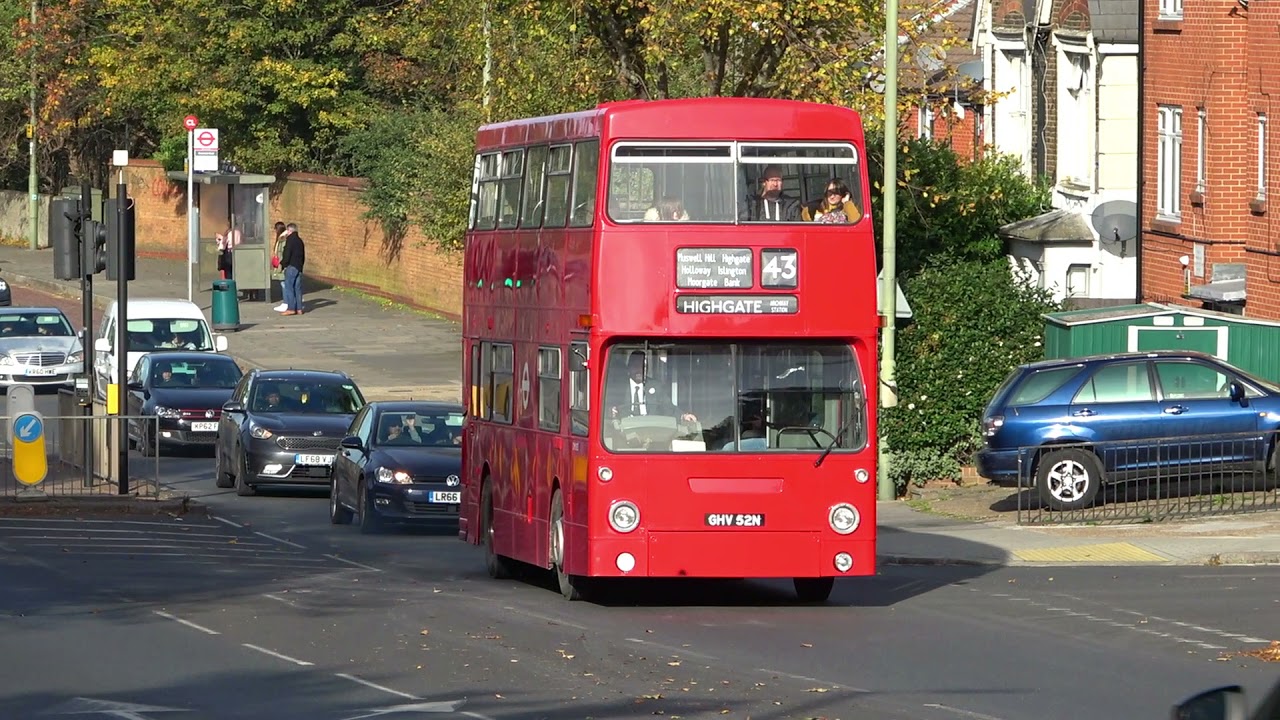 Muswell Hill running day 7th November 2021 #bus #transport #london #trending #travel #buses