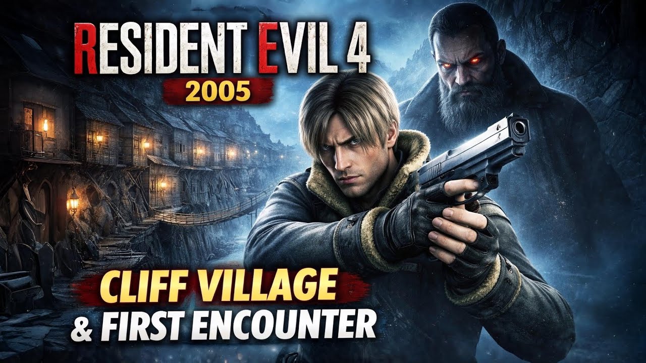 Cliff Village Chaos | Resident Evil 4 Gameplay part 3