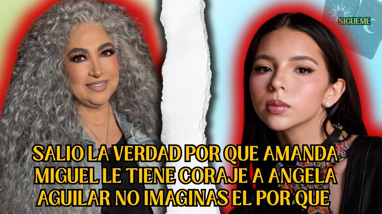 Salio la VERDAD porque Amanda Miguel le tiene coraje a ANGELA AGUILAR no IMAGINAS el porque