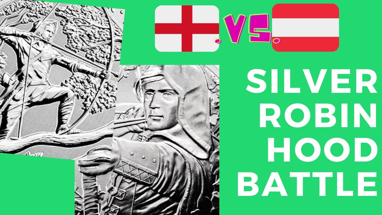 Silver Robin Hood Review and Comparison (to Austrian) Royal Mint *APMEX* Which Robin is best?