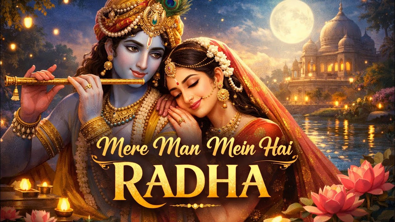 🌼Mere Man Mein Hai Radha | Soulful Radhe Krishna Bhajan 2026 | Radha Krishna morning evening bhajan 
