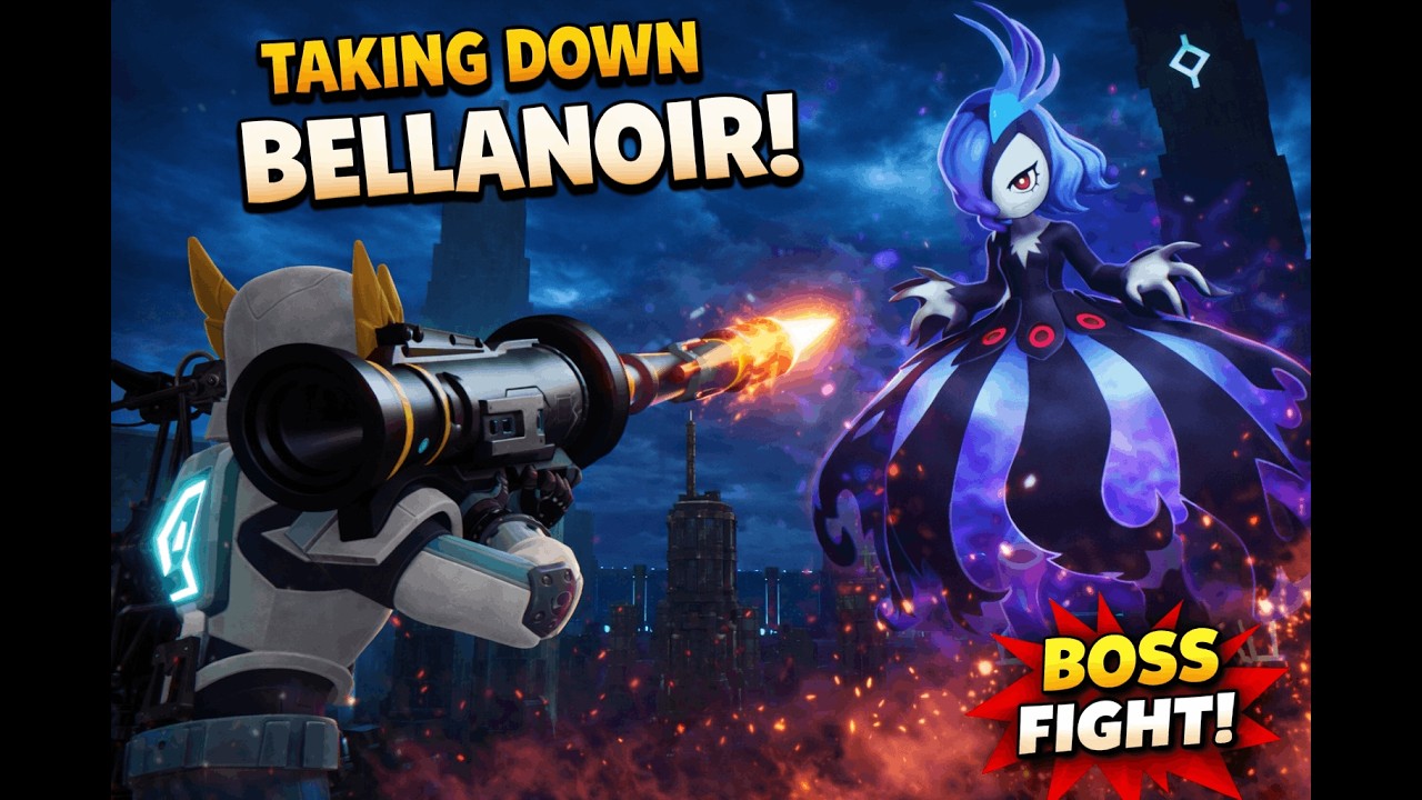 Taking Down Bellanoir Palworld Boss Fight